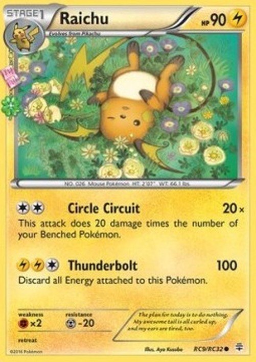 Pokemon Raichu (GEN RC9)