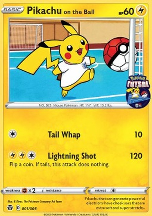 Pokemon Pikachu on the Ball  (FUT20 001)