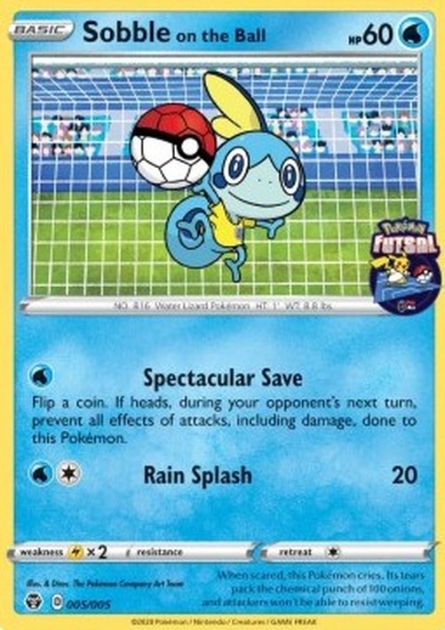 Pokemon Sobble on the Ball (FUT20 005)