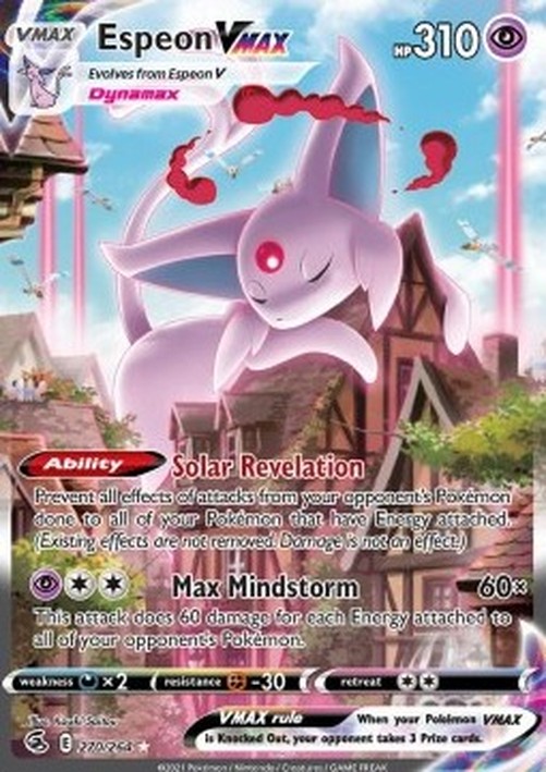 Pokemon Espeon VMAX  (FST 270)