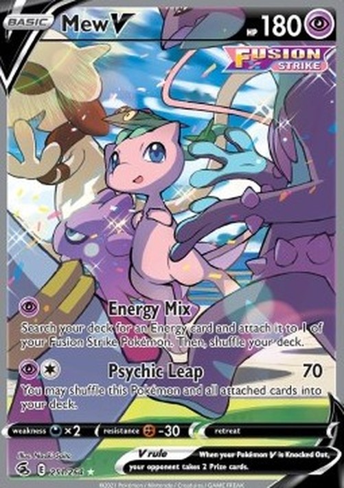 Pokemon Mew V (FST 251)