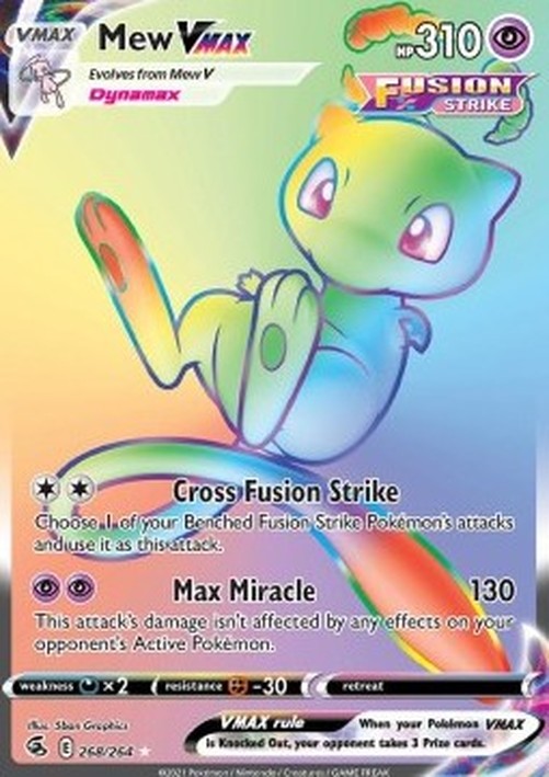 Pokemon Mew VMAX  (FST 268)