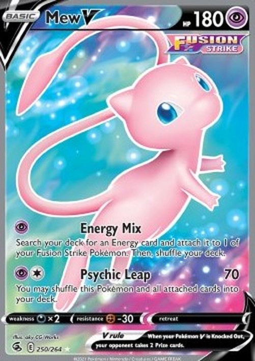 Pokemon Mew V (FST 250)