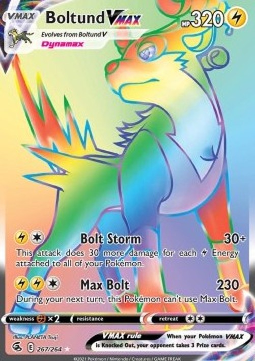 Pokemon Boltund VMAX (FST 267)
