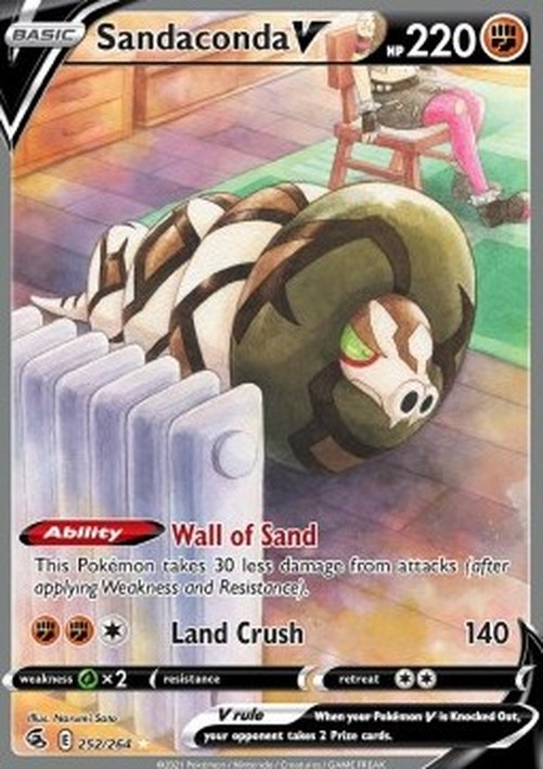 Pokemon Sandaconda V (FST 252)
