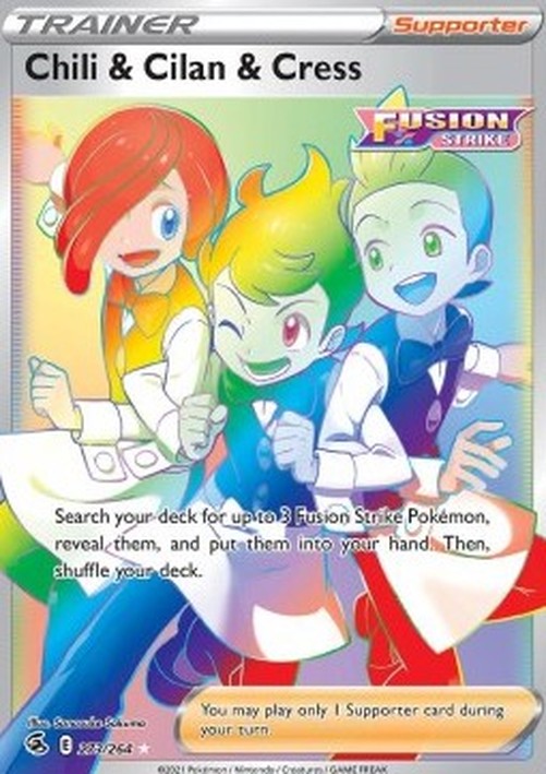 Pokemon Chili & Cilan & Cress (FST 273)