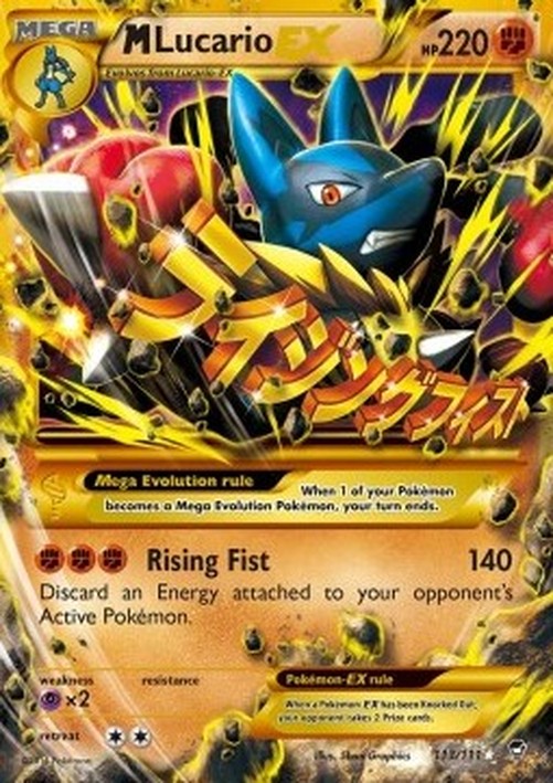 Pokemon MLucario EX  (FFI 113)