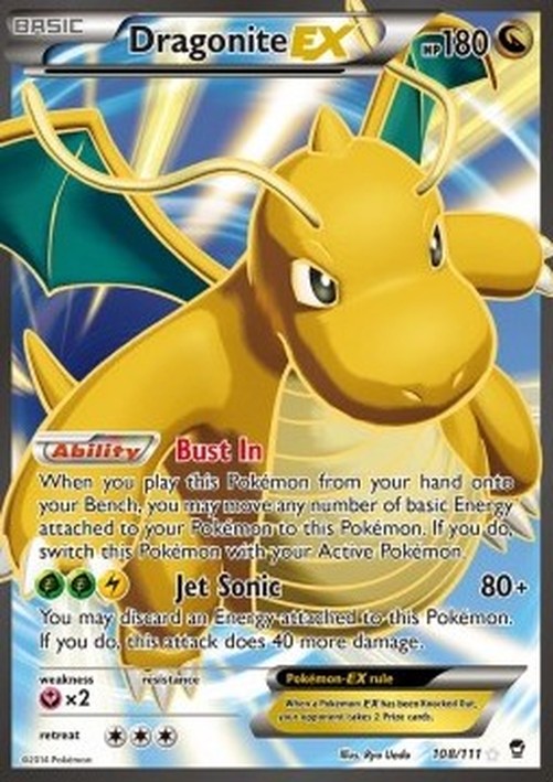 Pokemon Dragonite EX (FFI 108)