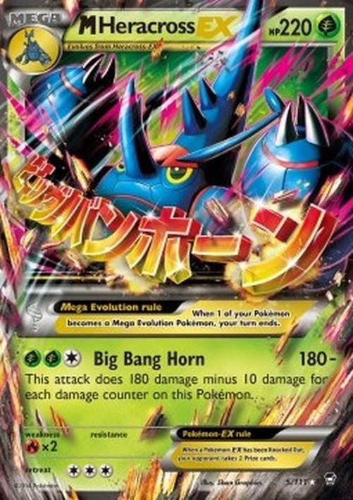 Pokemon MHeracross EX  (FFI 5)