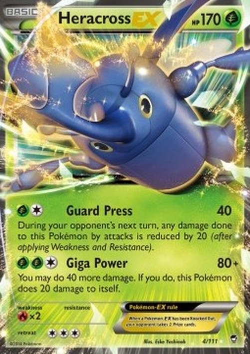 Pokemon Heracross EX (FFI 4)
