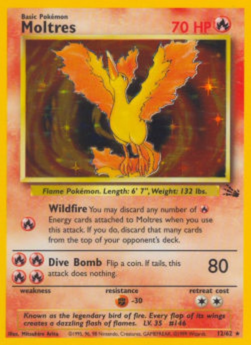 Pokemon Moltres (FO 12)