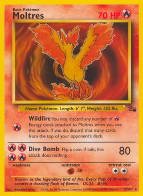 Pokemon Moltres (FO 27)