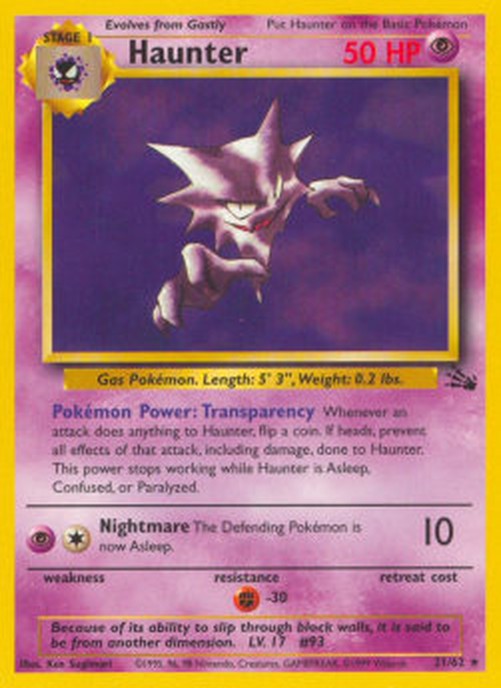 Pokemon Haunter  (FO 21)