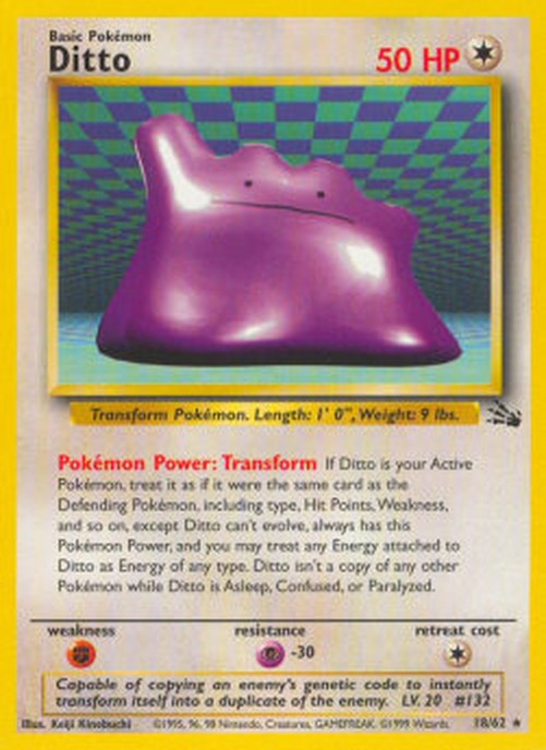 Pokemon Ditto  (FO 18)
