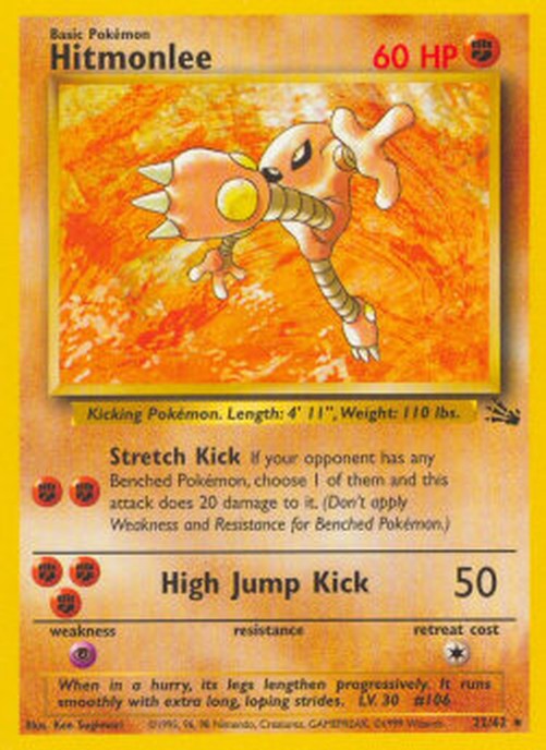 Pokemon Hitmonlee (FO 22)