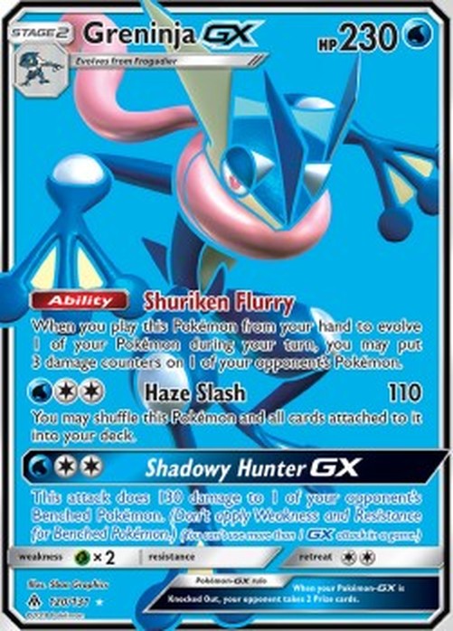 Pokemon Greninja GX (FLI 120)