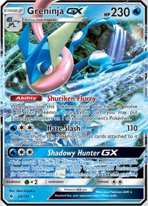 Pokemon Greninja GX  (FLI 24)
