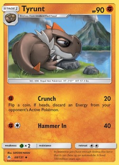 Pokemon Tyrunt  (FLI 68)