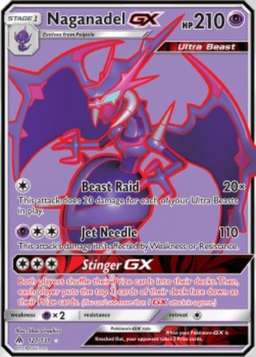 Pokemon Naganadel GX (FLI 121)