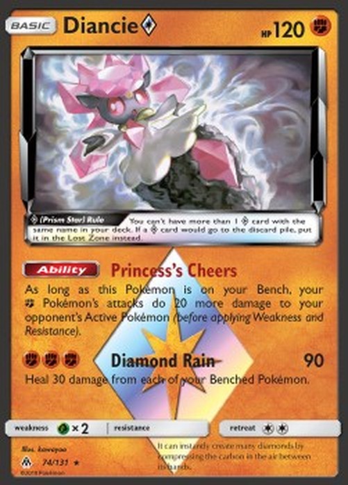 Pokemon Diancie ◇  (FLI 74)