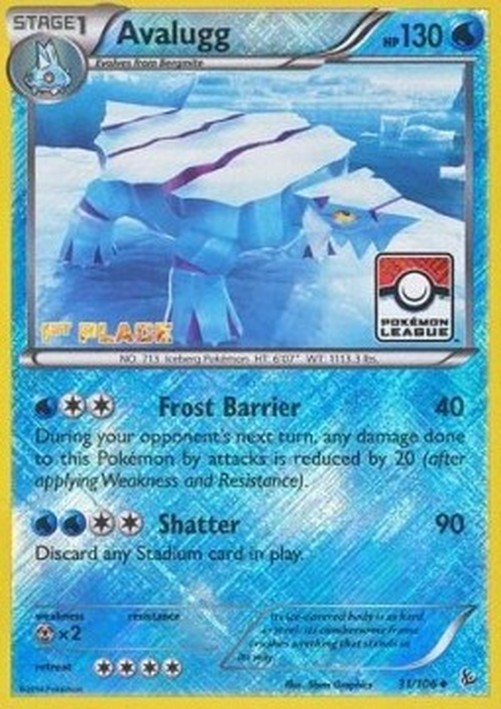 Pokemon Avalugg (FLF 31)