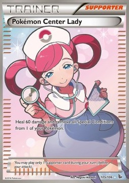 Pokemon Pokémon Center Lady (FLF 105)