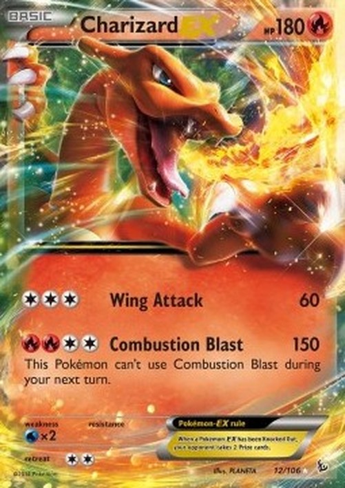 Pokemon Charizard EX (FLF 12)