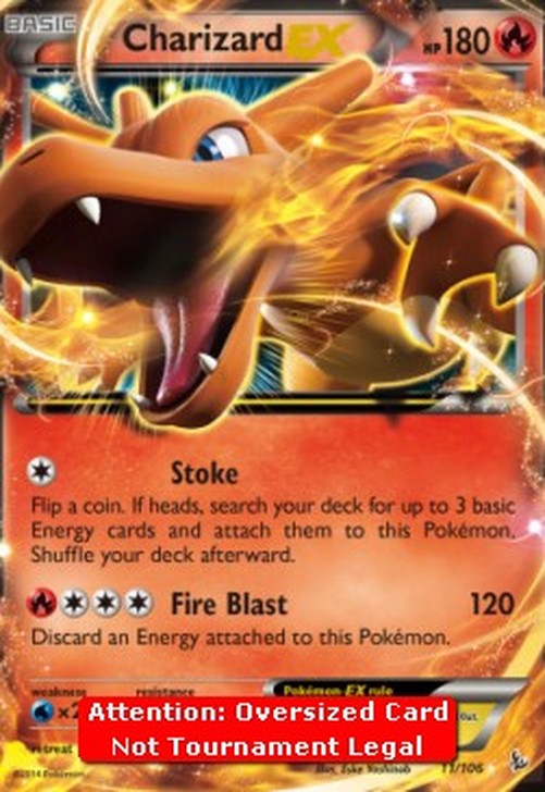 Pokemon Charizard EX  (FLF 11)