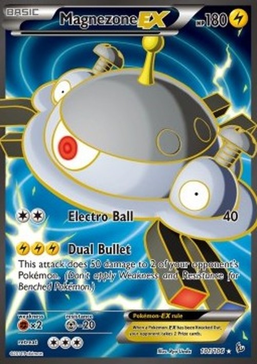 Pokemon Magnezone EX  (FLF 101)