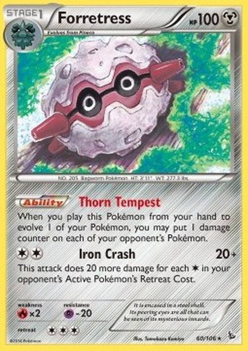 Pokemon Forretress  (FLF 60)