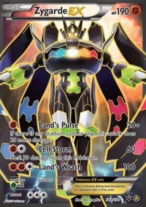 Pokemon Zygarde EX (FCO 54a)
