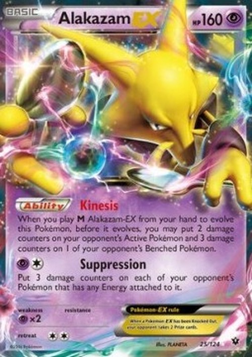 Pokemon Alakazam EX (FCO 25)