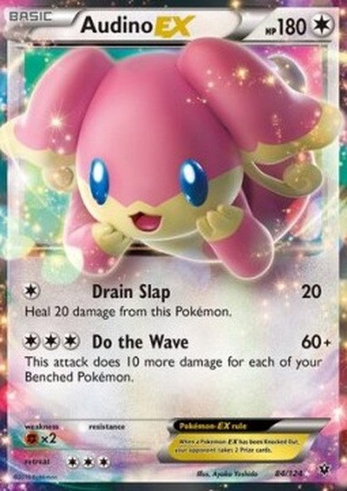 Pokemon Audino EX  (FCO 84)