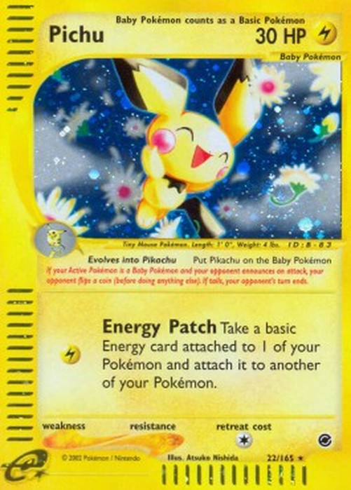 Pokemon Pichu  (EX 22)