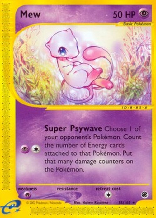 Pokemon Mew (EX 55)