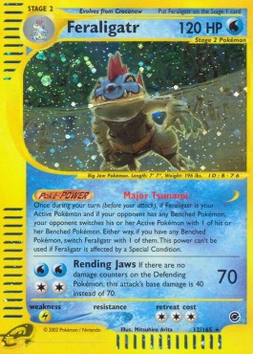 Pokemon Feraligatr (EX 12)