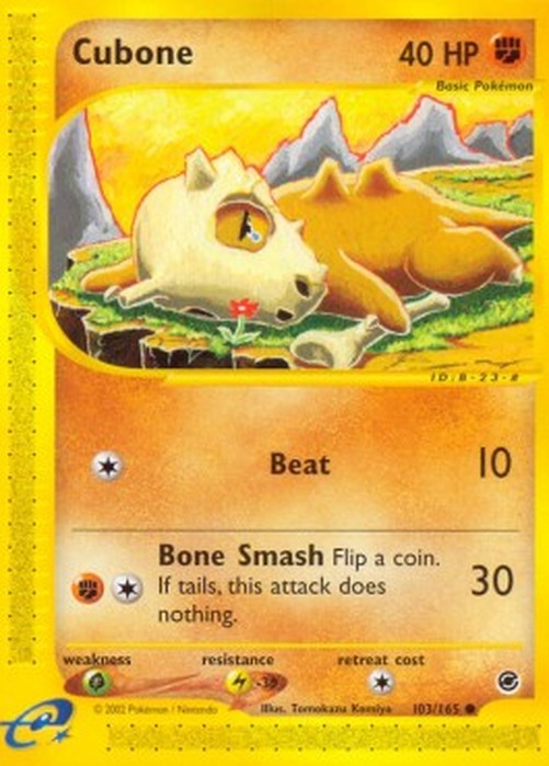 Pokemon Cubone (EX 103)