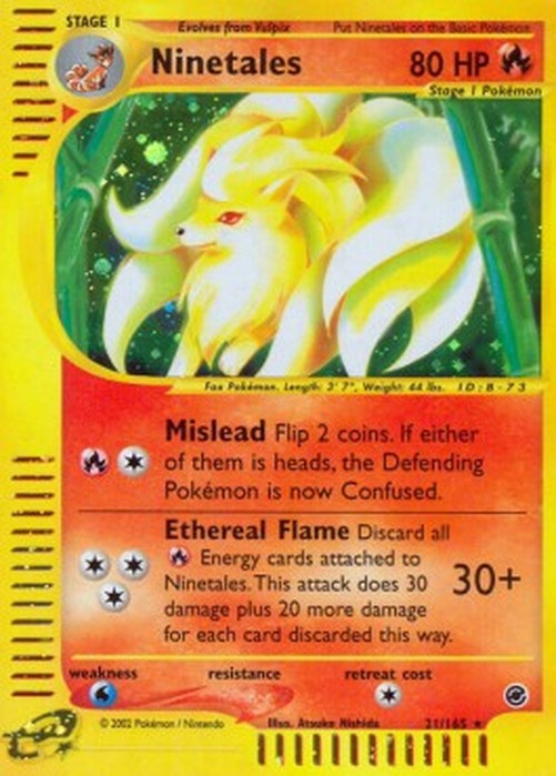 Pokemon Ninetales (EX 21)