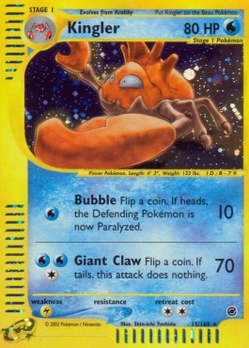 Pokemon Kingler  (EX 15)