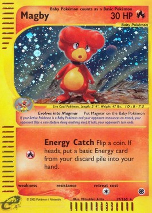 Pokemon Magby  (EX 17)