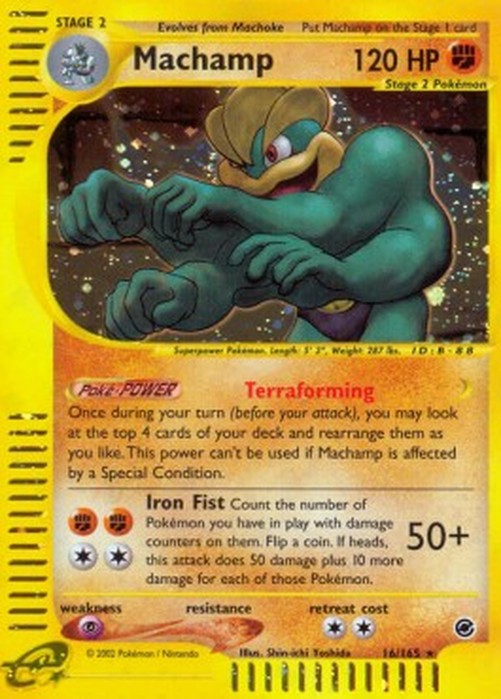 Pokemon Machamp (EX 16)
