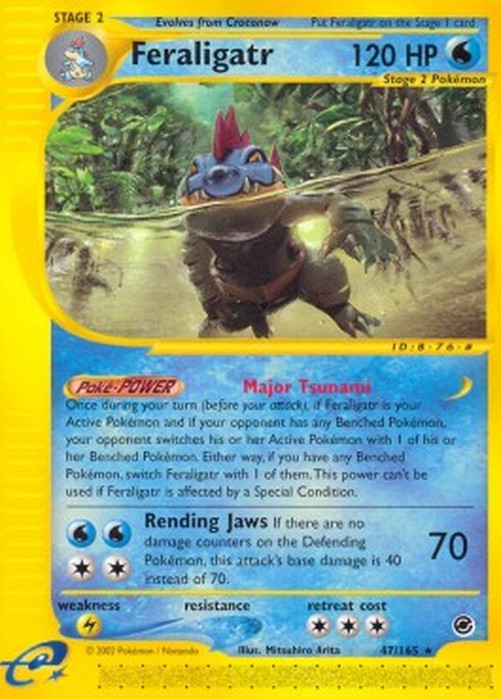 Pokemon Feraligatr  (EX 47)