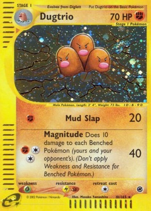 Pokemon Dugtrio  (EX 10)