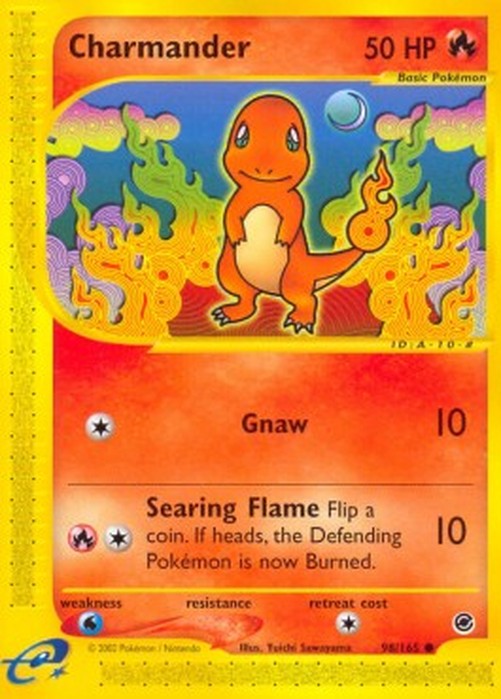 Pokemon Charmander  (EX 98)