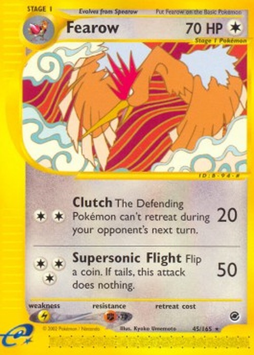 Pokemon Fearow (EX 45)