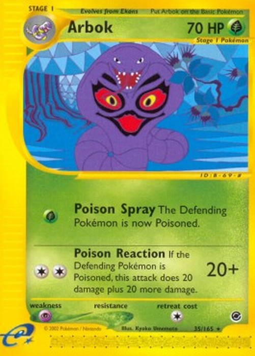 Pokemon Arbok  (EX 35)