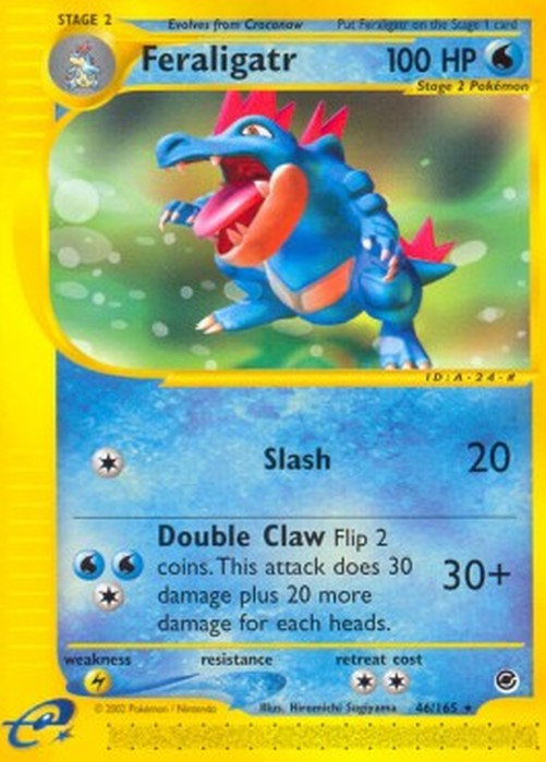 Pokemon Feraligatr (EX 46)