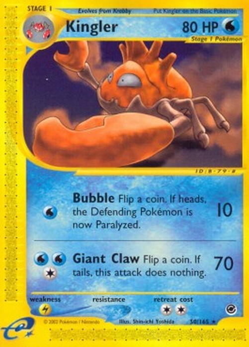 Pokemon Kingler (EX 50)
