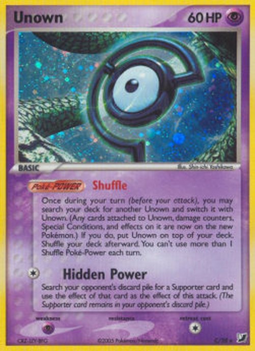 Pokemon Unown [C]  (UF C-28)