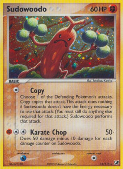 Pokemon Sudowoodo (UF 15)